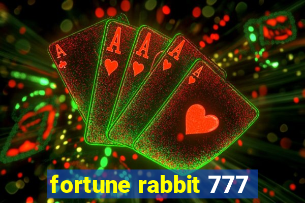 fortune rabbit 777